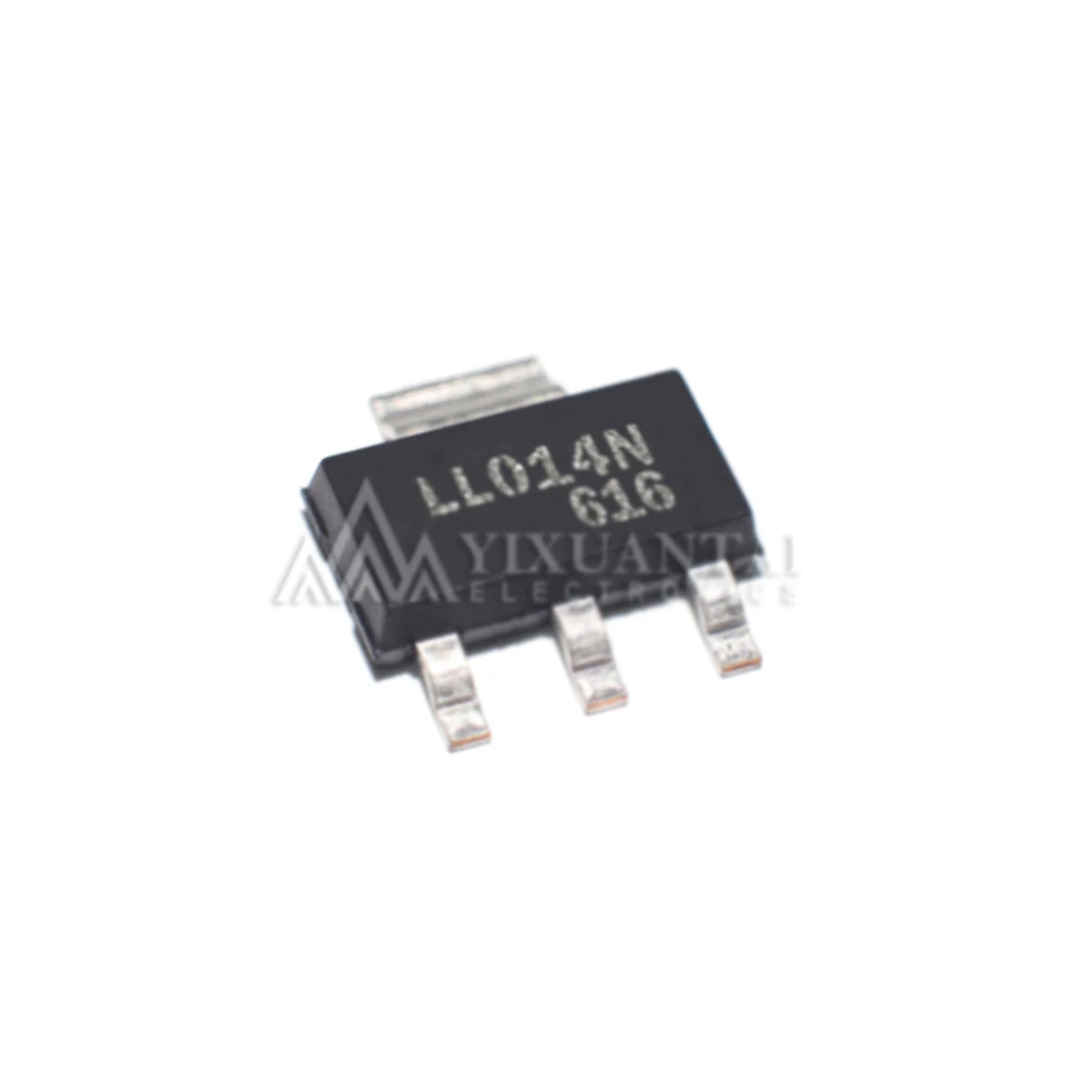 STOCK 10pcs/Lot   IRLL014NTR  IRLL014N  Marking:LL014N  MOSFET N-CH 55V 2A SOT223  New Original