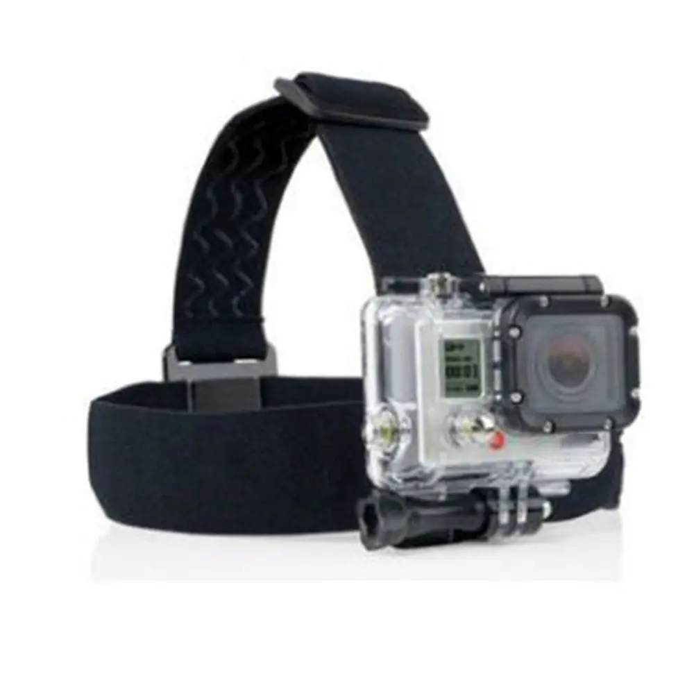 Camera Head Band Head Strap Mount Elastic Anti-slip Camera Accessories for GoPro Hero 12 11 10 9/SJCAM/AKASO/Insta 360/DJI Osmo