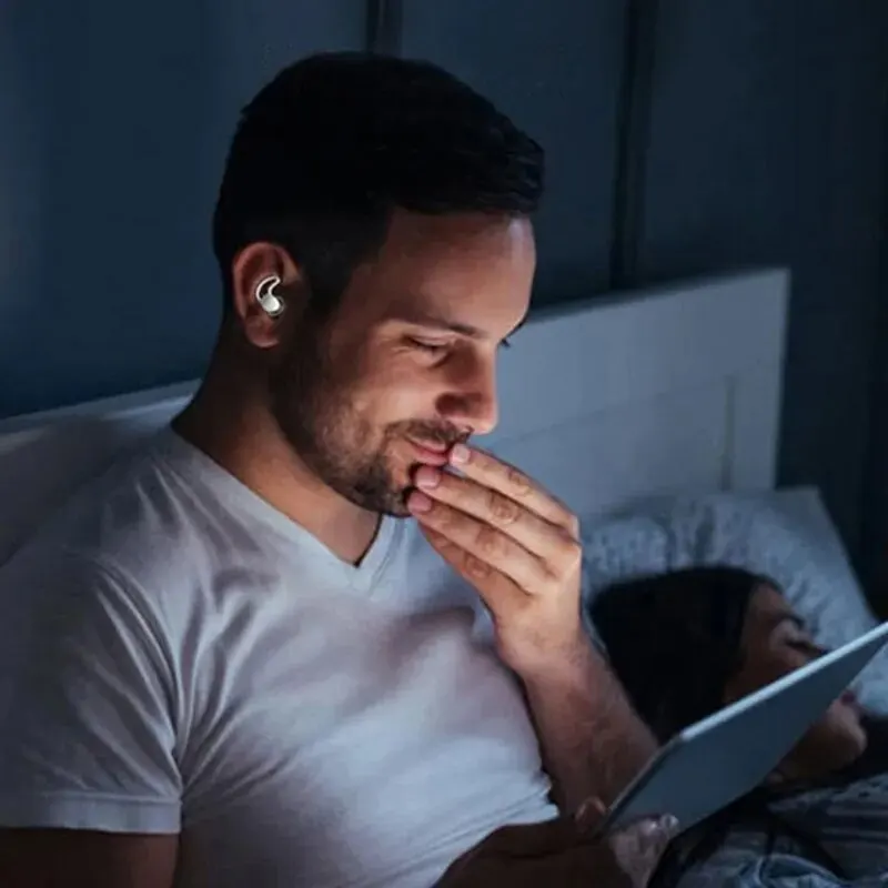 Soundproof Ear Plugs Anti-noise Sleep Dormitory Noise Reduction Students Warm Study Silent Gods Nap Anti-snoring Moto Riding image 3