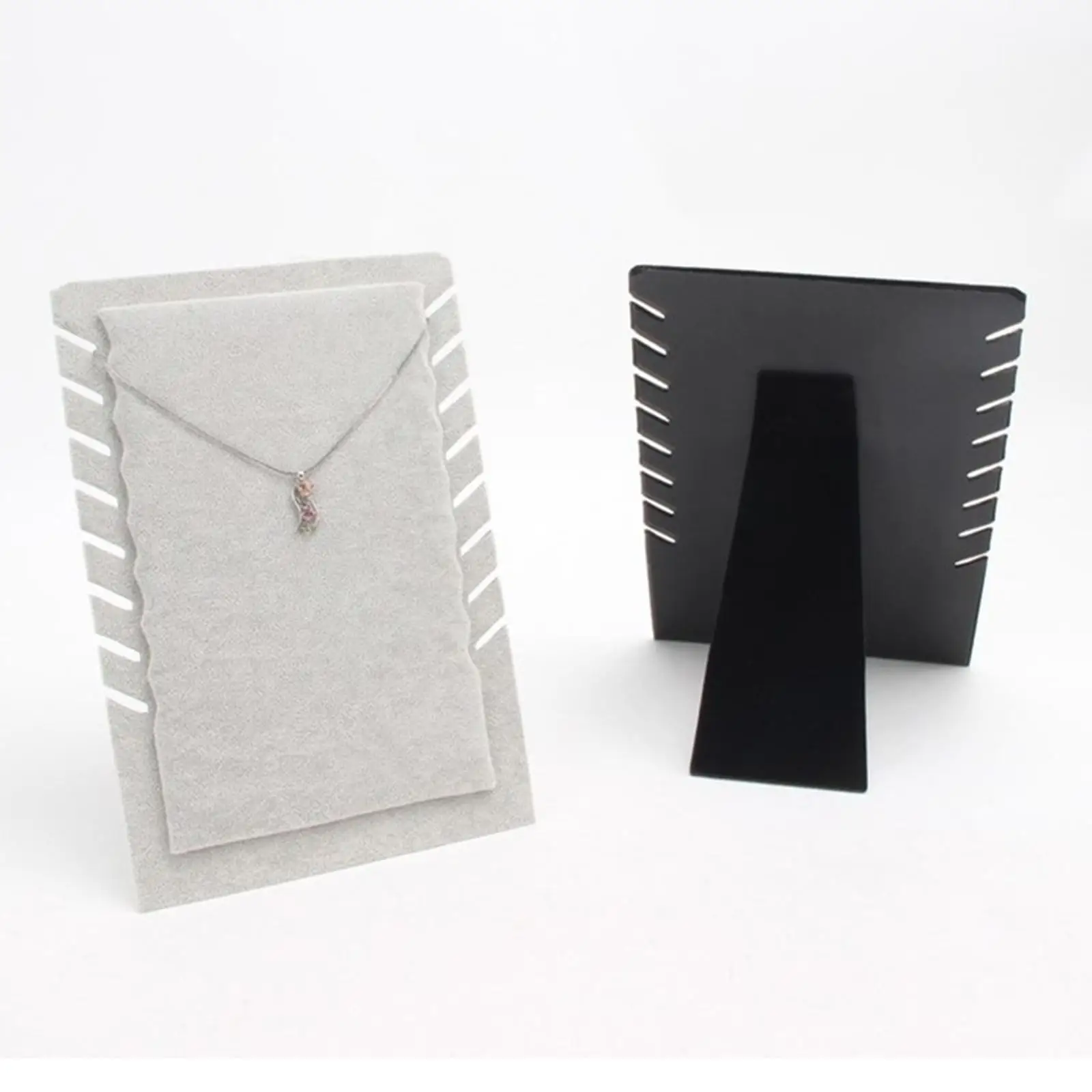 

8 Slots Necklace Organizer Holder, Showcase Jewelry Organizer Display for