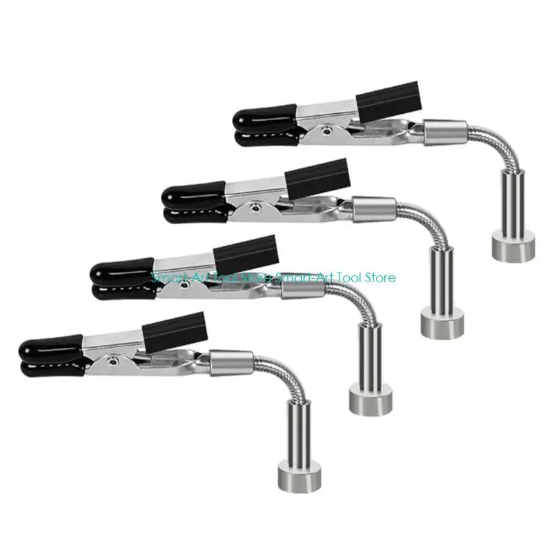 E1PB Magnetyczne pomocne dłonie Metalowe elastyczne ramiona typu „gęsia szyja” do elektroniki samochodowej