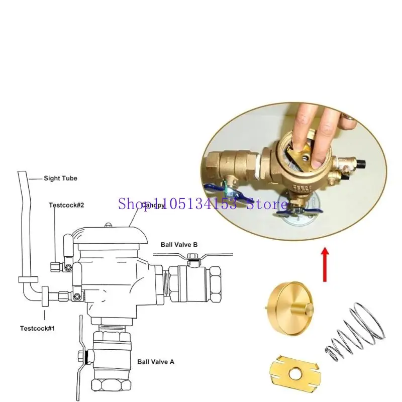 hg89 Anti Backflow Prevention Ensuring Reliable Water & Safety Long Lasting Repair Solution 905-051 for Febco