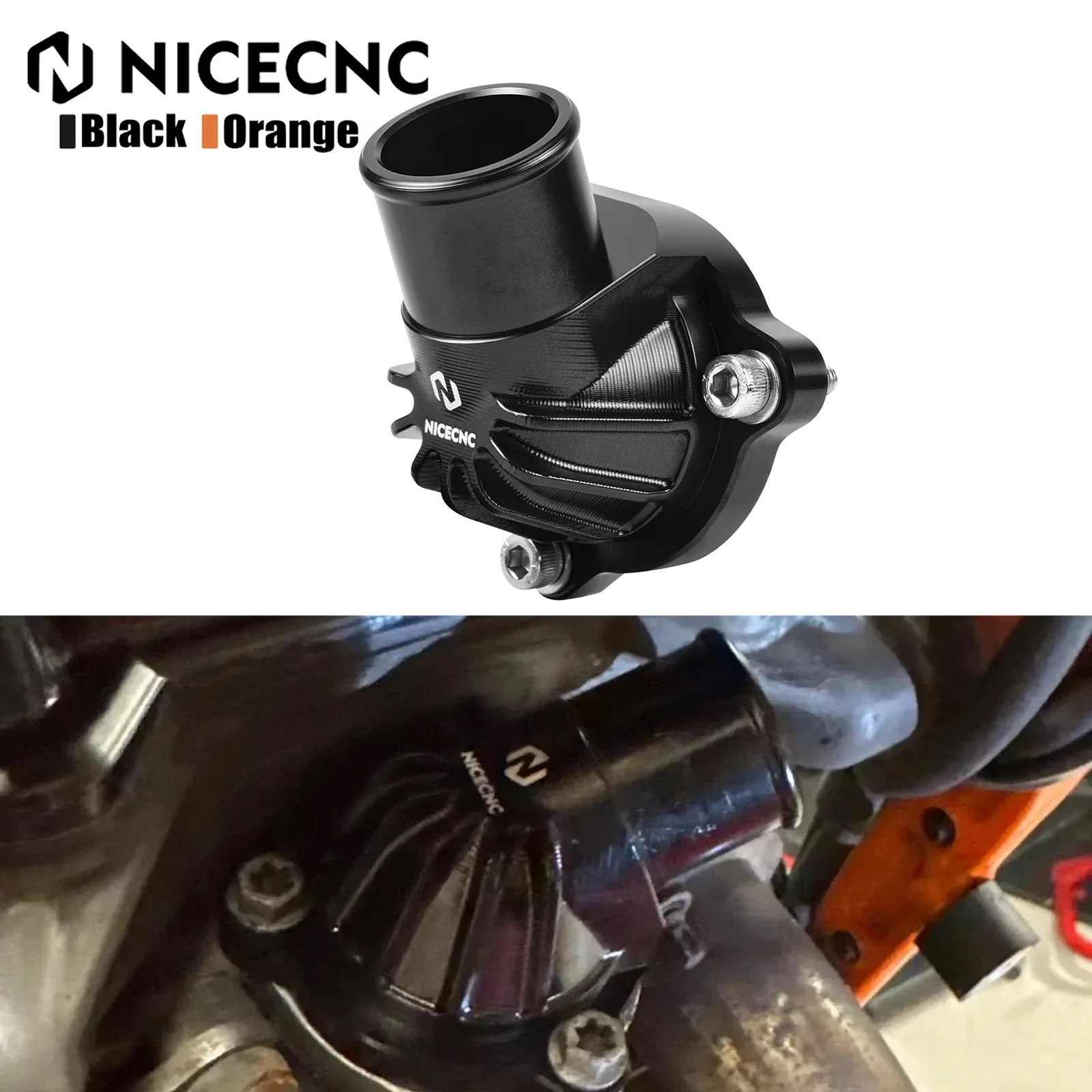 Cubierta de la carcasa del termostato, conexión de tubería de agua para KTM 790 890 Adventure /R 2018-2025 790 890 DUKE / R Husqvarna Norden 901