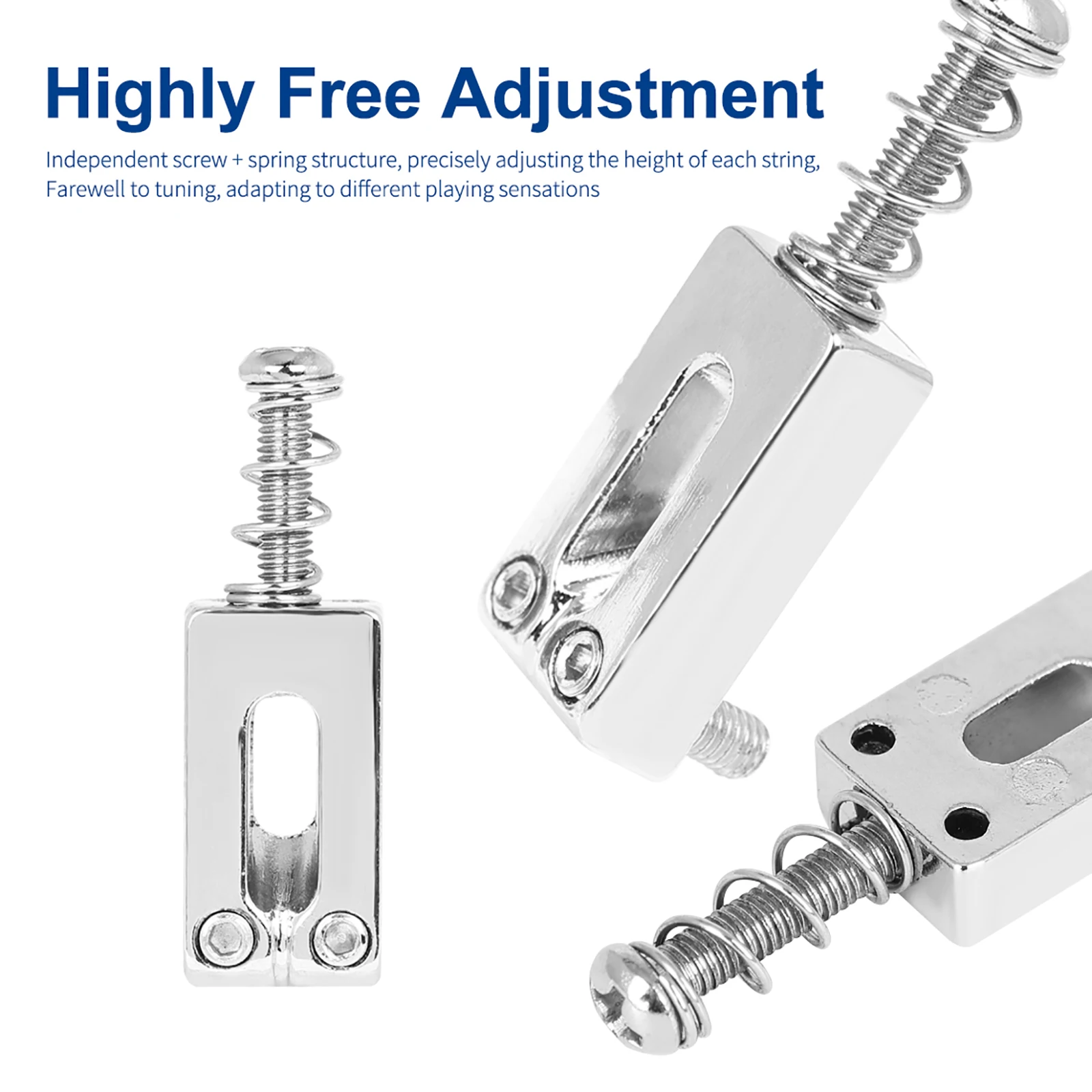 Electric Guitar Tailpiece Bridge String Code Easy to Install Stable Vibrato Electric Guitar Replacement Parts Guitar Accessories