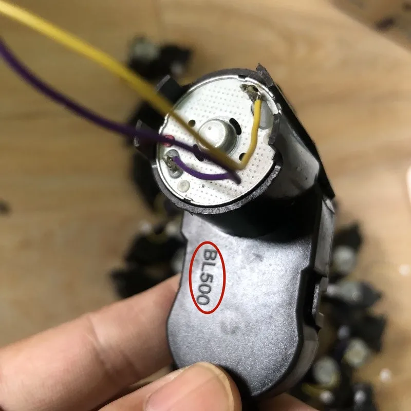 محرك فرشاة جانبية BL500 /BL500 -T2 لملحقات أجزاء المكنسة الكهربائية الروبوتية Polaris PVCR 0920WV، Procenic790T 780T، conga 1290