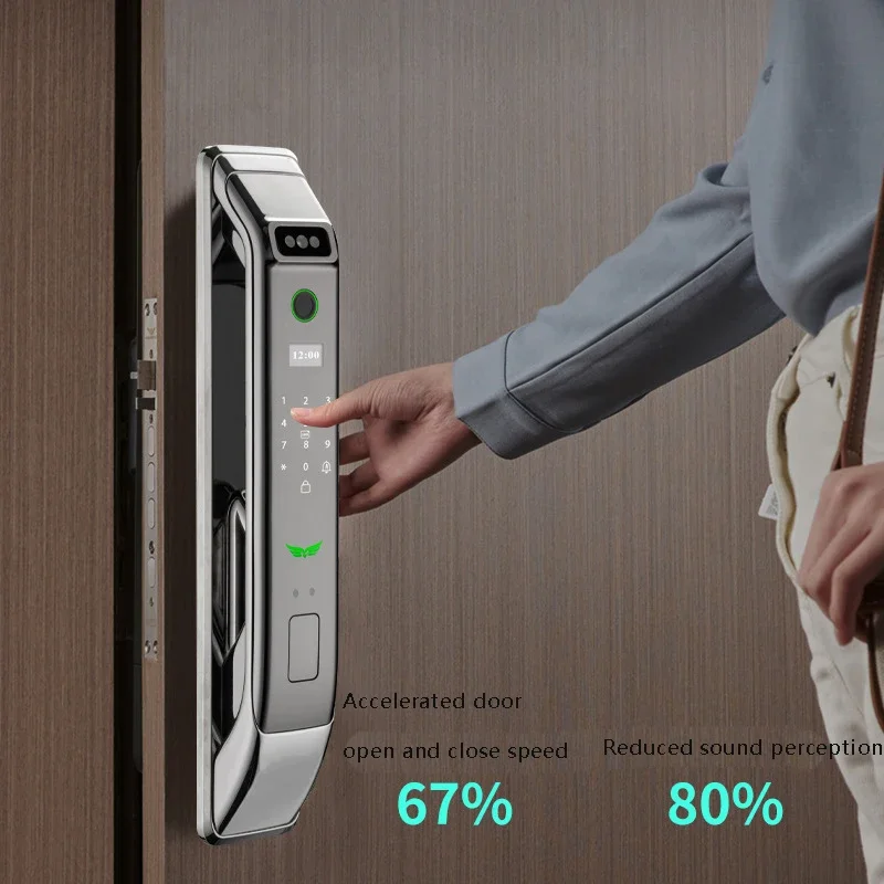 Processo galvanico serratura automatica App Wifi riconoscimento facciale Smart Lock