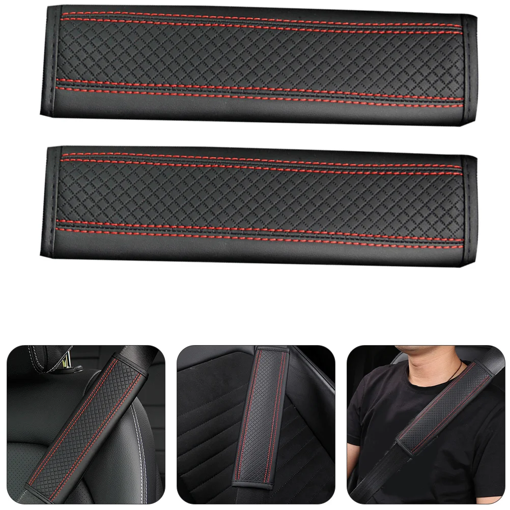 

2pcs Car Seat Shoulder Cover Durable Protection For Suv Truck Comfortable Cushion Auto Accessories