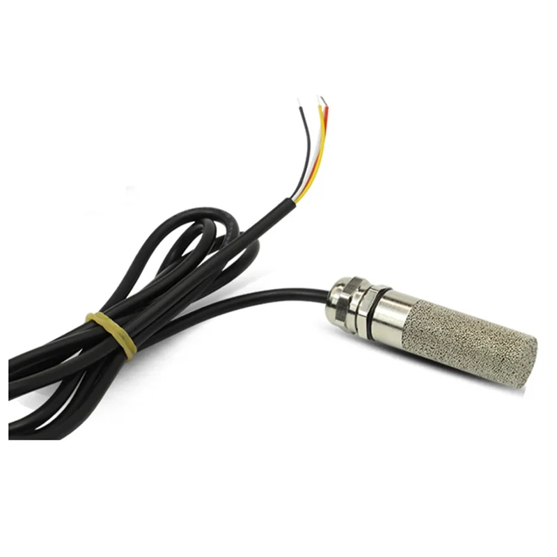 DC5-28V RS485 Датчик температуры и влажности Modbus XY-MD03 Коллектор температуры и влажности - Металлическая головка Прочный-ABJU