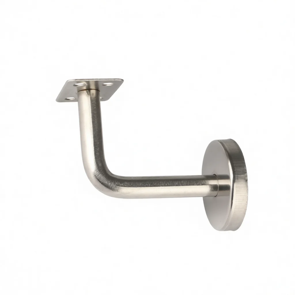 Stair Railing Bracket 201 Stainless Steel Solid Wall Support Holder Balustrade Hardware Modern Component Home Improve