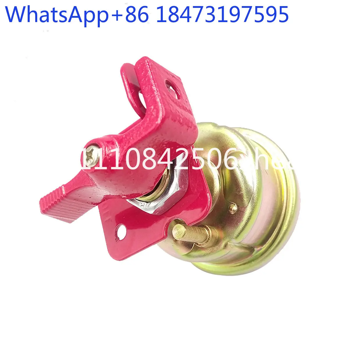 Excavator forklift ship power-off switch, main power switch with lock bracket, metal knob battery switch
