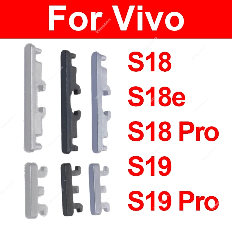 

Power Volume Side Button For Vivo S18 S18e S19 Pro Power Volume Buttons Power Volume Keys Flex Cable Repair Parts