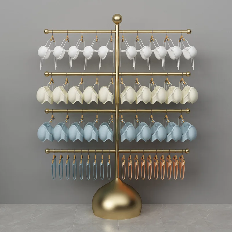 

Стеллаж для демонстрации трусиков и носков, стеллаж для демонстрации одежды в магазине