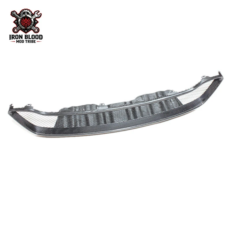 Suitable for MINI R60 Countryman Cooper S modified with real carbon fiber front bumper grille ghost mask
