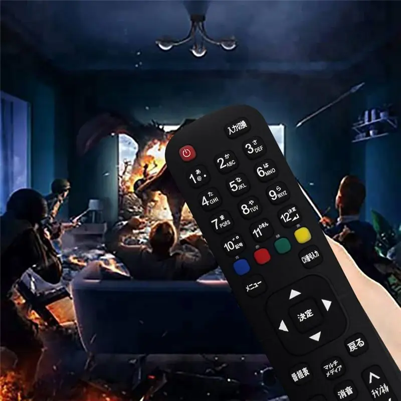 A31T Replace EN2P27 Remote Control for HISENSE TV 50V HJ50K323U 43V HJ43K300U Black ABS
