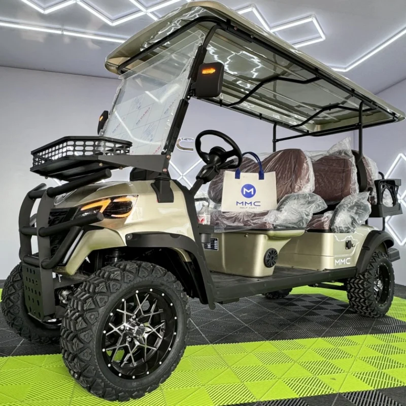 2/4/6 Seater Electric Golf Cart China Factory Direct Sale 4 Wheel Disc Break Electric Golf Car