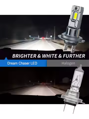 Dream Chaser 20000LM Mini H7 LED Headlight Bulb Wireless 120W CSP for Car Headlamp Auto Diode Lamps H7 Turbo Led 12V 6500K