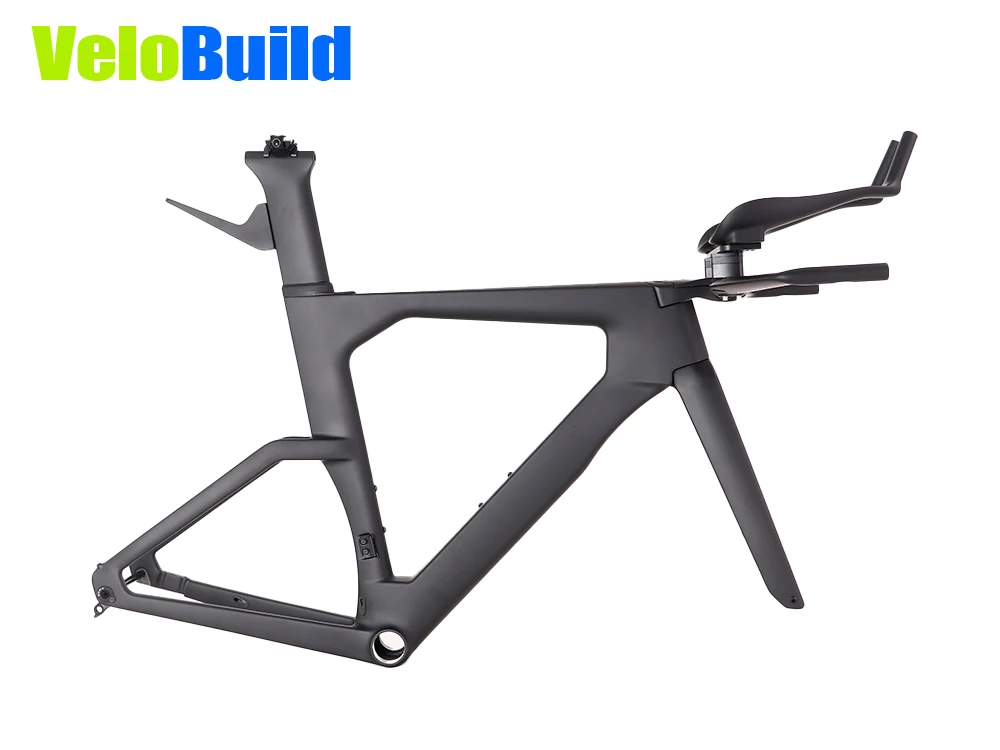 Velobuild-カーボンファイバータイムトライアルフレームセット、t47 