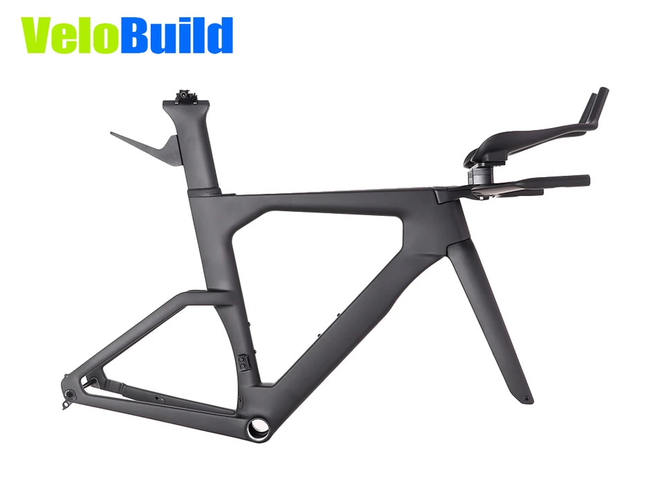 VeloBuild New T47 Carbon Fiber Time Trial Frame Set Disc carbon TT