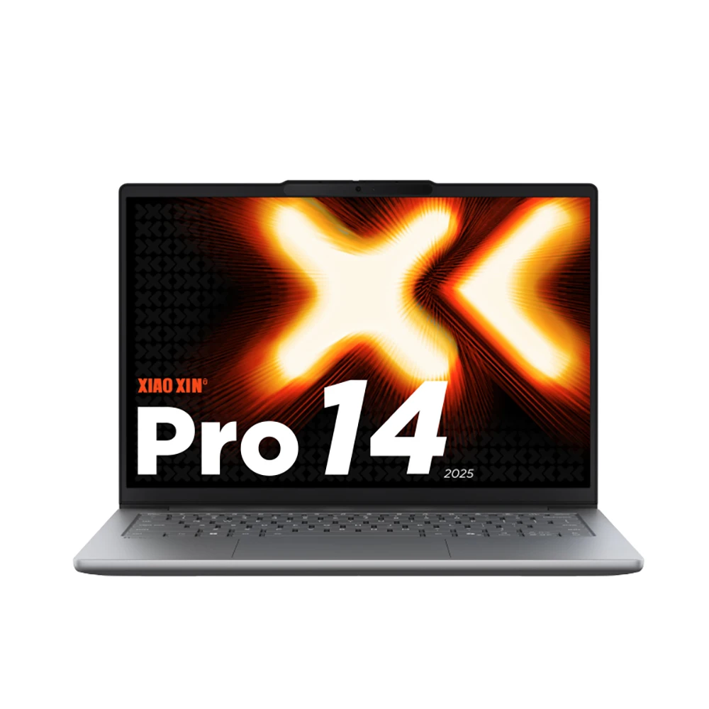 شاشة Lenovo Xiaoxin Pro 14 2025 R7 H 255/Radeon 780M 14 بوصة 2.8K OLED سعة 24 جيجابايت + 1 تيرابايت