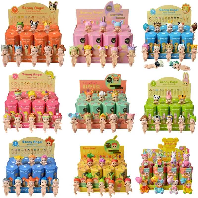 Sonny Angel 20th Anniversary Animal Series Blind Box Collectible Anime Figures Dolls Toy Set Perfect Gift For Kids Fans