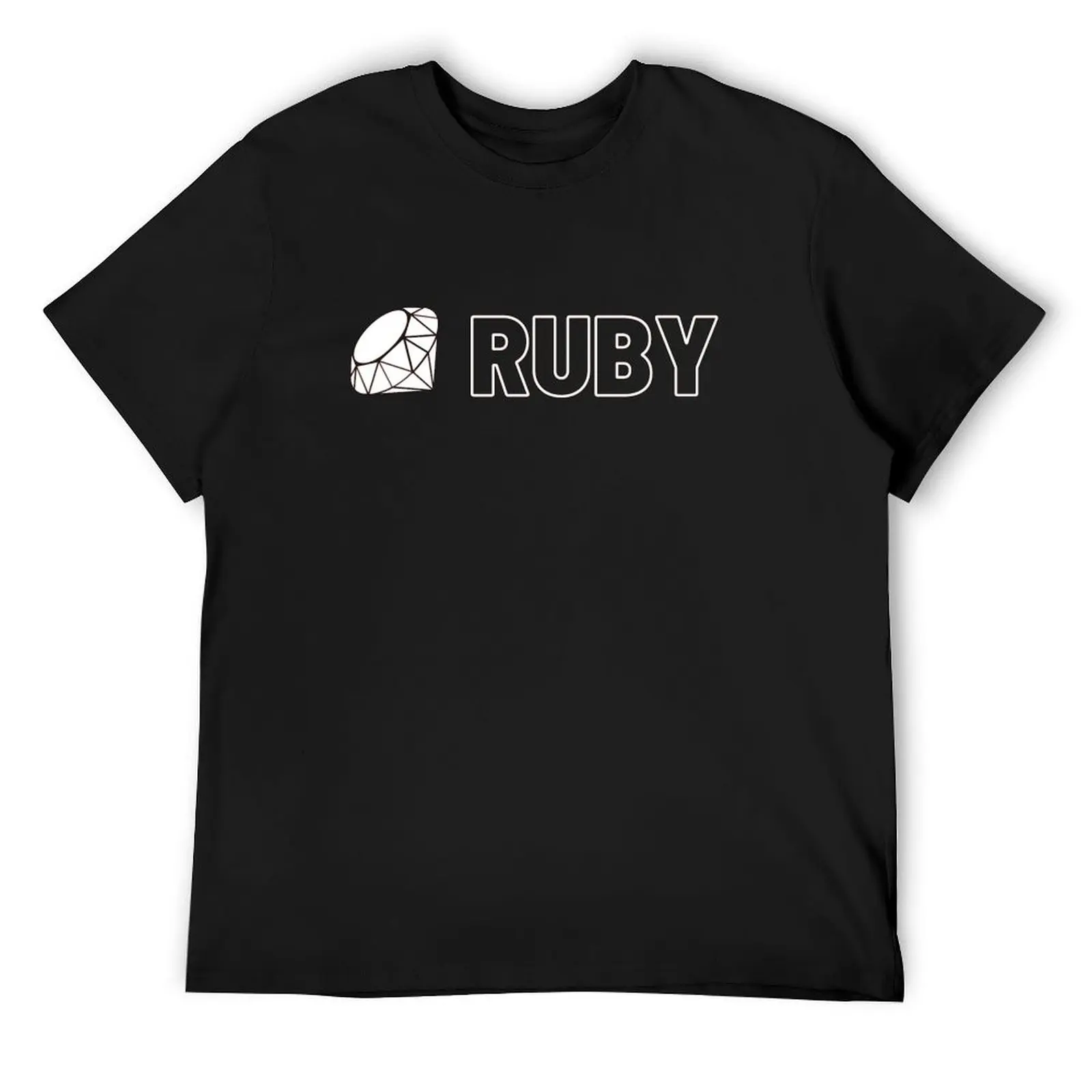 

Ruby Programming T-Shirt sports fans blacks cute tops Men's cotton t-shirt