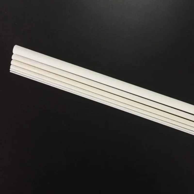 

95 Alumina Ceramic Tube High Temp Insulation 2 Hole Design 1 8mm OD Custom Size