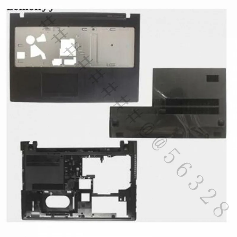 S+New Palmrest Upper Case & Bottom Base Cover For LENOVO G500S G505S Laptop Housing Shell Replacement Parts