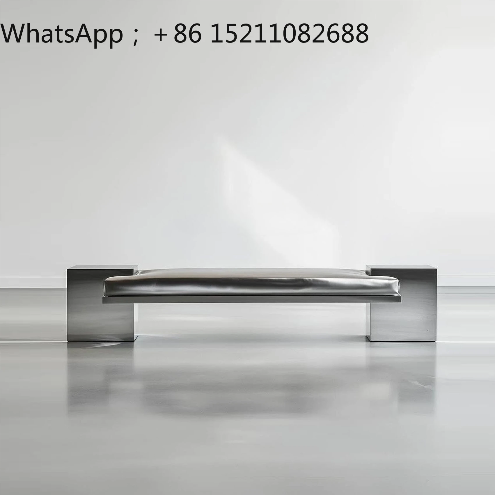LLY light luxury high-end bedside stool creative bench hotel lobby shopping mall clubhouse sofa stool