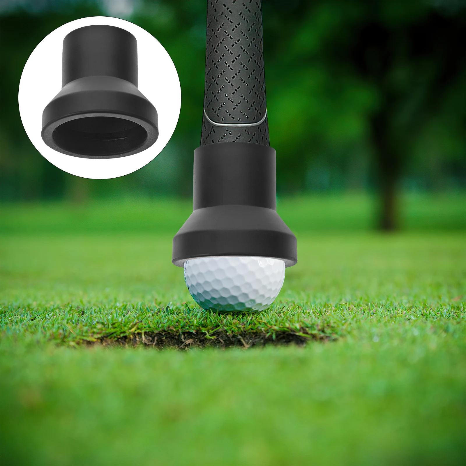 

3pcs Golf Ball Sucker TPE Material Grabber Lightweight Strong Adsorption Golf Ball Picker Tools Practical Replacement