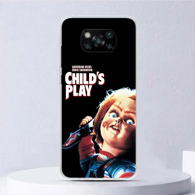 Cult of Chucky Child's Play Soft Case For Xiaomi Poco X6 X5 X4 X3 Nfc F6 F5 Pro Phone Cover F4 Gt F3 F2 F1 M5S M4 M3 M5 Funda Co