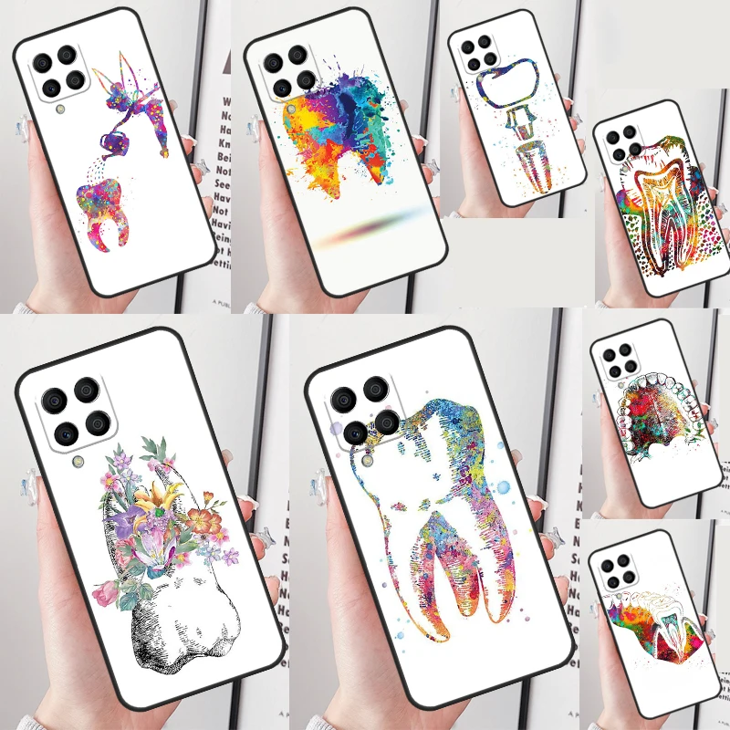 The Dentist Tooth For Samsung Galaxy M12 M13 M14 M15 M35 M55 M34 M54 M33 M53 M21 M31 M11 M32 M52 M06 M16 Case