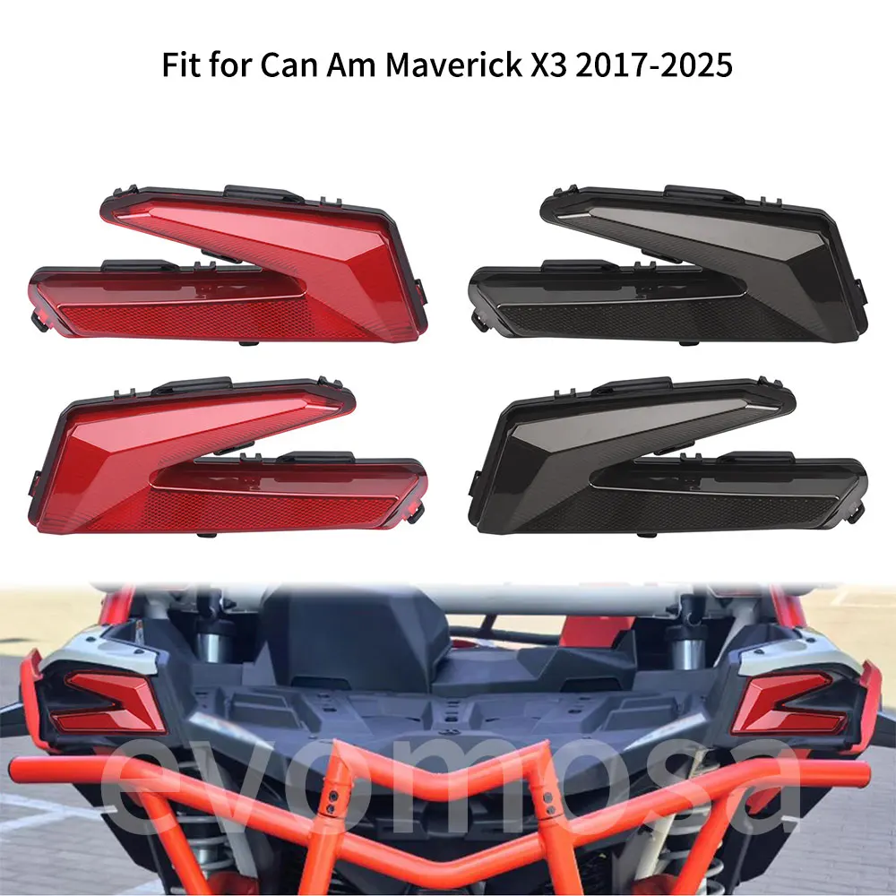 

LED Tail Light ATV UTV Rear Taillight Brake Lamp for Can-Am Maverick X3 Max R 4x4 XDS Turbo DPS 2018-2023 X3 4x4 Turbo DPS 2018