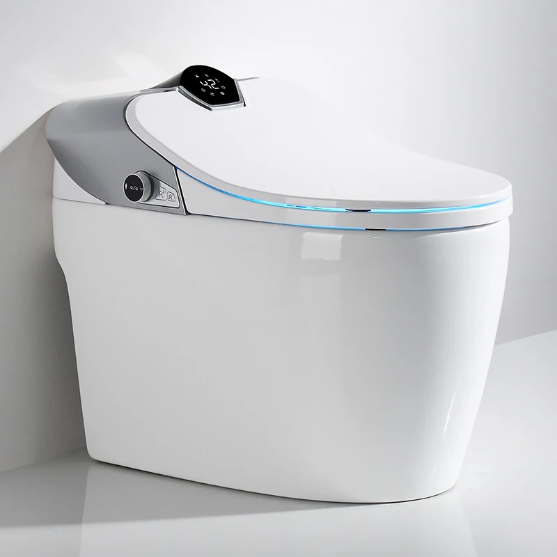 

2022 modern 110V/220V luxury toilet bowl automatic flush toilet with bidet electric Intelligent one piece smart toilet