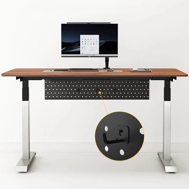 Pegboard Cable Management Undertable Fixing Power Strip Cables Organizer Cooling Hide Wire Storage Board Desktop Wires Protector