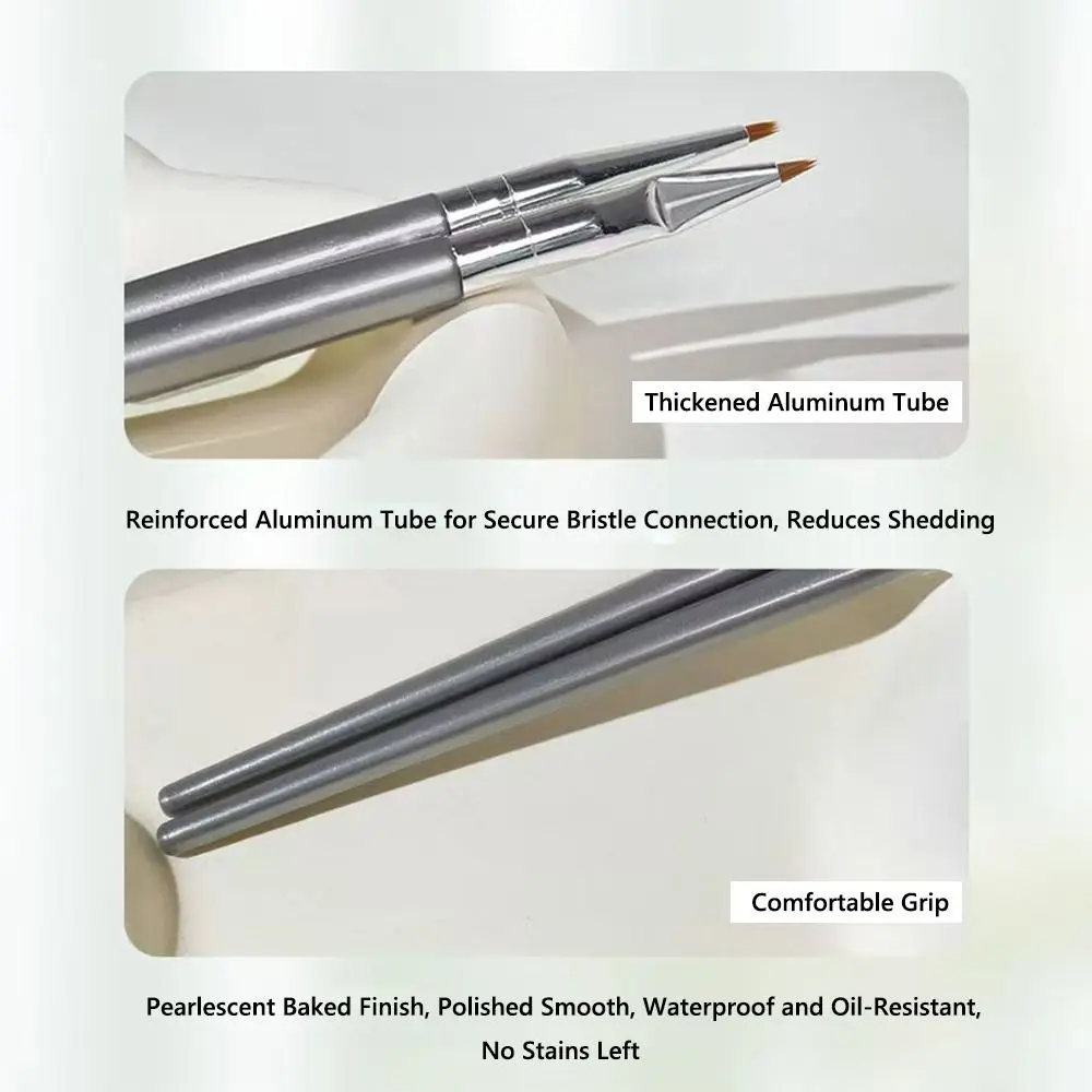 Precise Application Bent Liner Makeup Brushes Angled Design Cosmetic Brush Eye Brow Tool Makeup Tool Angled Eyeliner Brush