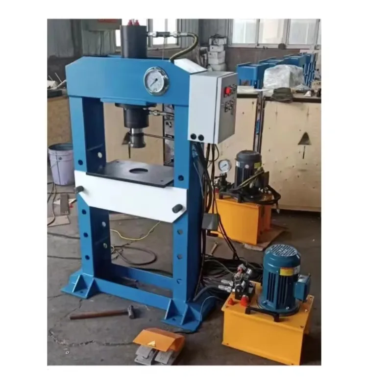 

100Ton Electric Hydraulic Shop Press Machine Vehicle Equipment Electro-hydraulic Gantry 20Ton 30Ton 50Ton