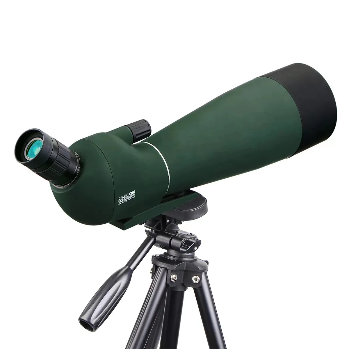 20-60X80 Spotting Scope Monocular telescope for Optical Bird Watching Hunting Wildlife