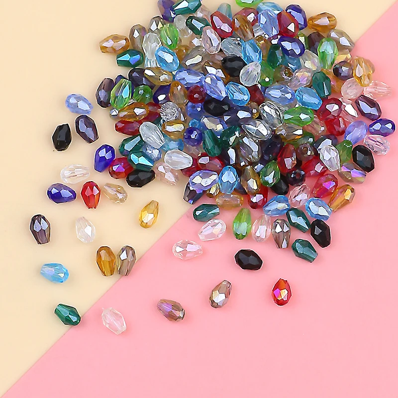 Wysokiej jakości wykwintne austriackie kolor kryształu koraliki 3X 5mm/100 sztuk kryształowe koraliki fasetowane biżuteria DIY bransoletka akcesoria naszyjnikowe