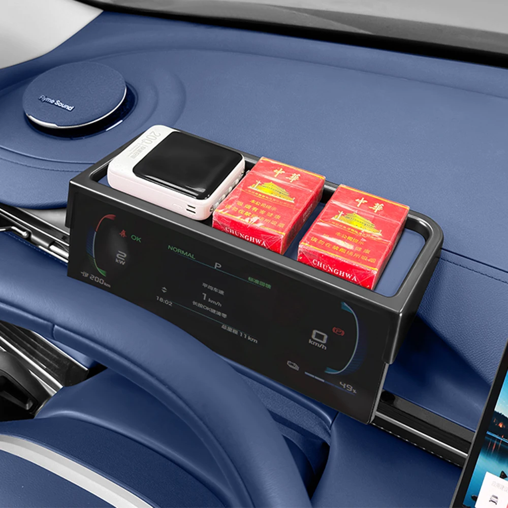 

For Geely EX5 Galaxy E5 2024 2025 2026 Instrument Screen Rear Storage Box Car Modification Supplies Center Console Storage Box