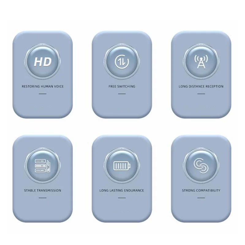 

B29C-Dynamic Microphone Wireless UHF Receiver Transmitter System Portable High Fidelity Restore Sound Quality