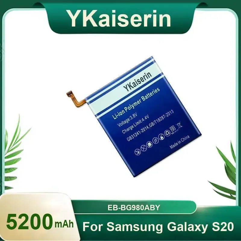 

EB-BG980ABY Portablet Battery for Samsung Galaxy S20 Replacement Phone Batteries S20 5G SM-G981V EB-BG981ABA SM-G980F/DS Tools