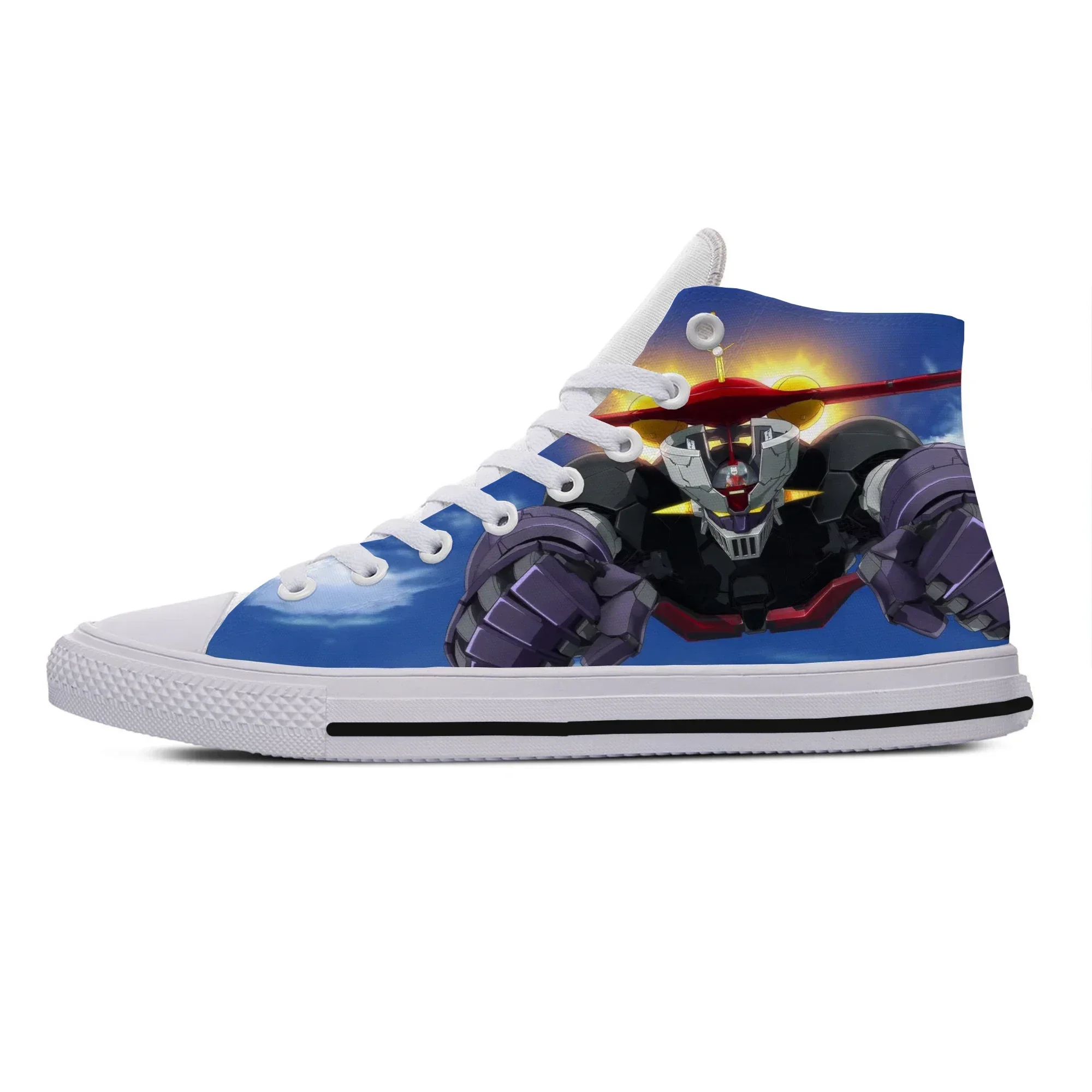 Zapatillas Deportivas Ligeras de Moda para Hombre y Mujer con Diseño de Anime Japonés Mazinger Z UFO Robot, de Alta Calidad y Estilo Casual