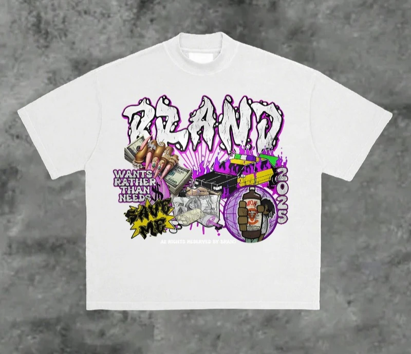 

Мужская футболка из 100% хлопка бренда Y2K, мягкая удобная повседневная футболка с круглым вырезом и ярким брендом Y2K