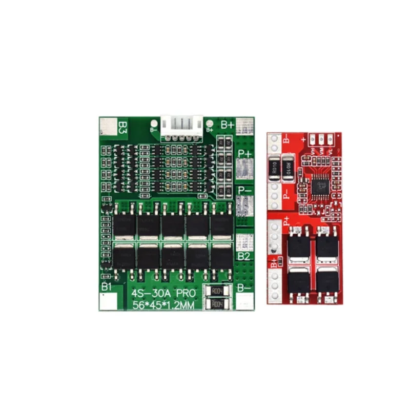 High Current Li-ion Lithium Battery Charger Protection Board Module, sobre curto-circuito, 14.4V, 14.8V, 16.8V, 4S, 30A, 18650