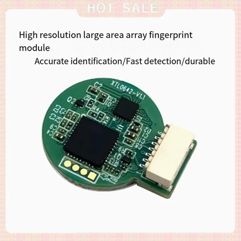 24-Hour Delivery Fingerprint Recognition Module ZW0642 Capacitive Touch Fingerprint Sensing Module Door Lock Acquisition Module,
