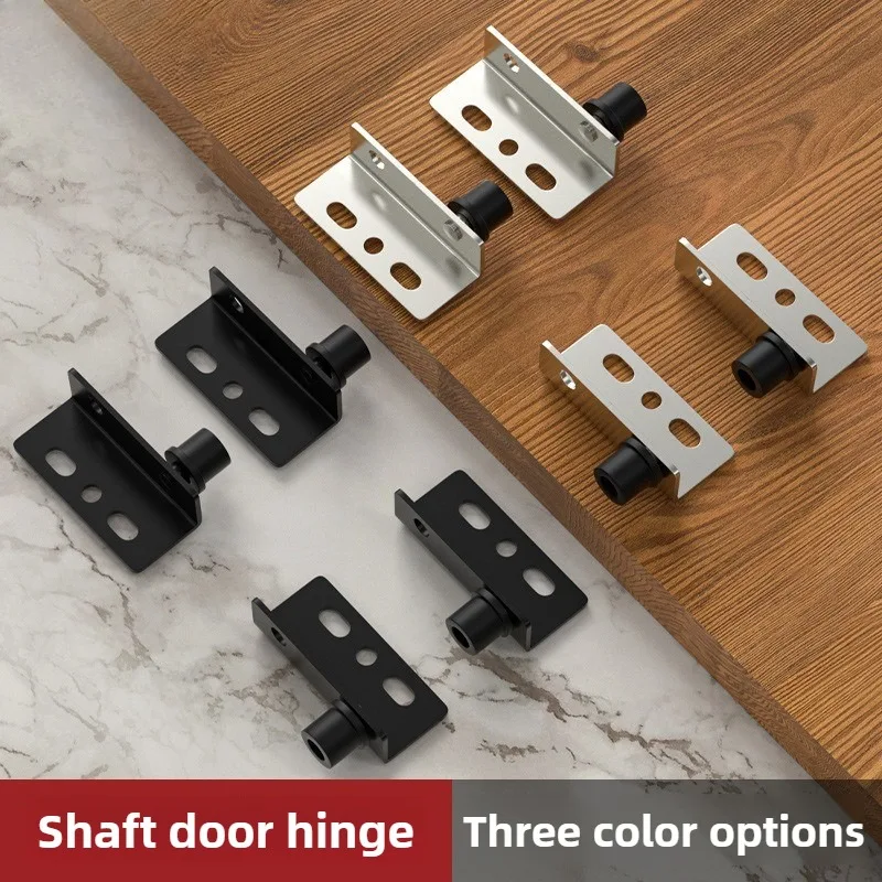 1/5set Concealed Hinges Invisible Cabinet Up and Down Door Pivot CT Corner Codes for Wood Panel Cupboard Display Support Bracket