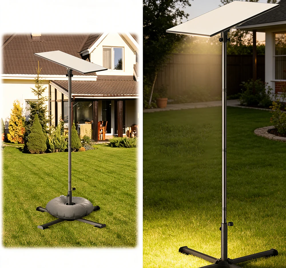 

Starlink Gen 3 Tripod Mount, Adjustable Aluminum Pipe Adapter & Foldable Stand, for Standard 4/ Standard 4X/ Enterprise Dish