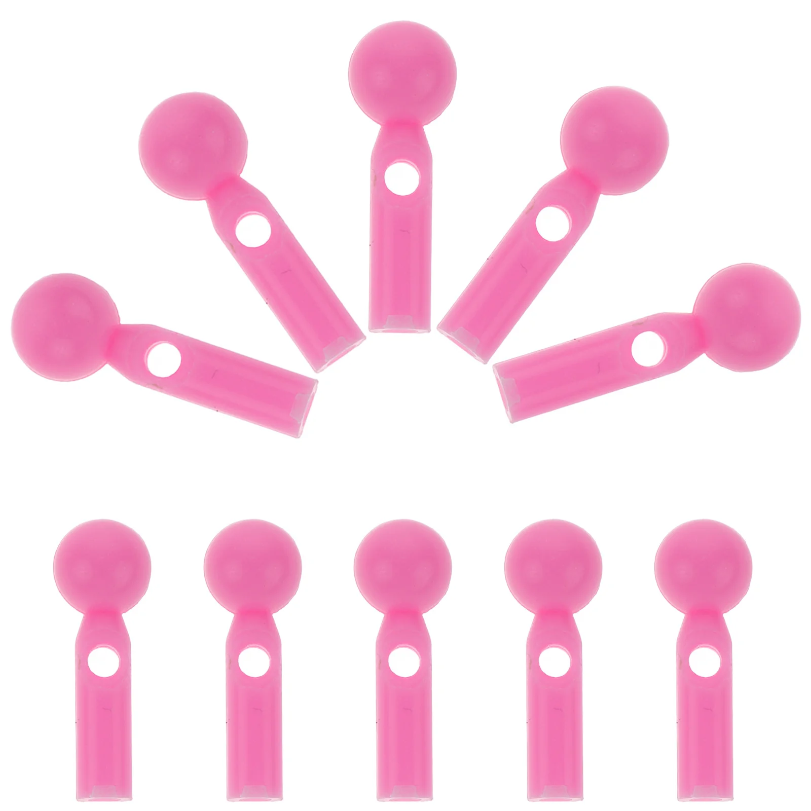 10 قطعة حبات ذيل المظلة لمظلة المطر قطع غيار بلاستيكية ملحقات إصلاح الخرز الصغيرة المتينة