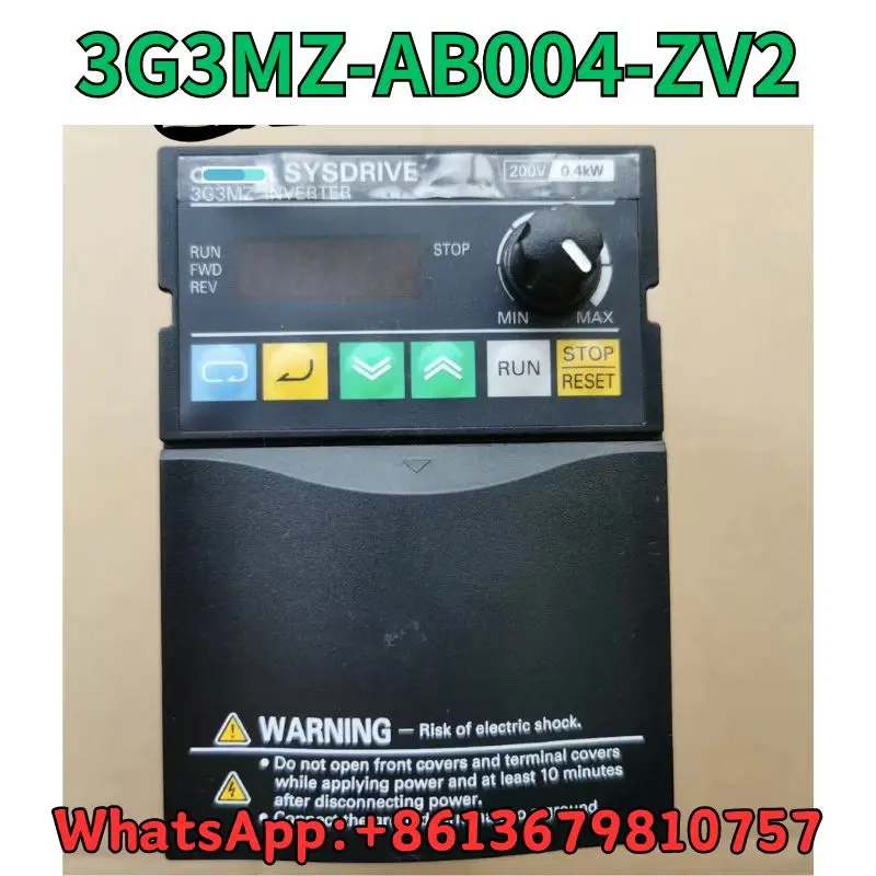 

Used Frequency converter 3G3MZ-AB004-ZV2 test OK Fast Shipping