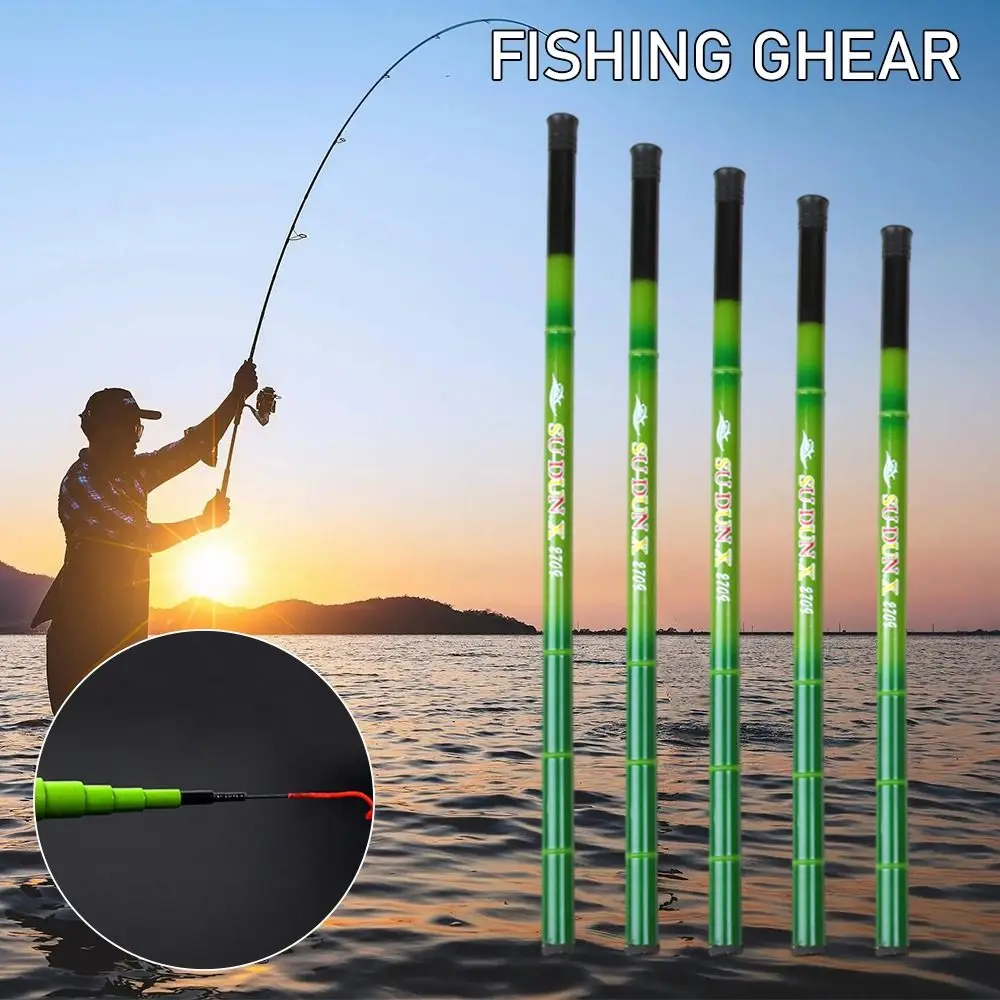 1.8-6.3m Ultralight Telescopic Fishing Rod Travel Stream Lake Hand Pole Carp Feeder Portable Outdoor Fishing Rods Tackle